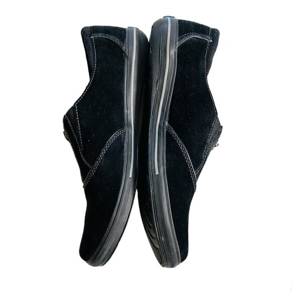 Keds Pacey Zip Black Suede Sneaker Sz 9.5​​​​​​​​ - Picture 5 of 9